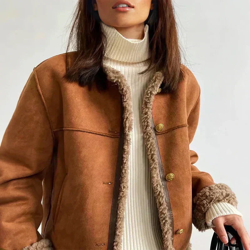 Emma™ – Buttoned Jacket for Timeless Everyday Elegance