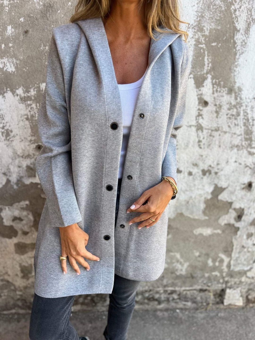 Arisbeth™ – Button-Up Jacket for Effortless Everyday Elegance