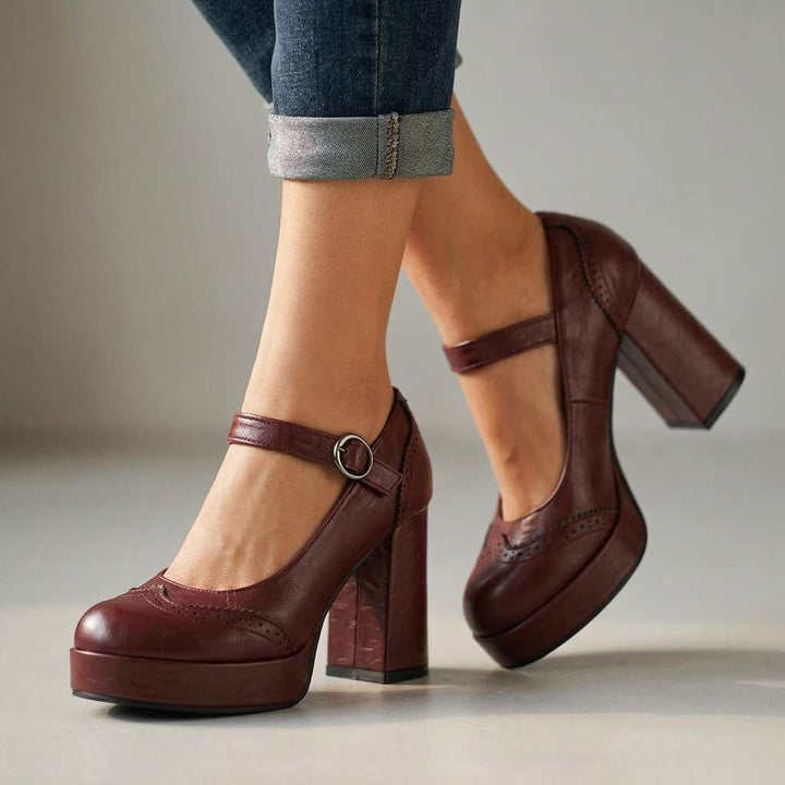 Mia Owen Brogue Heels