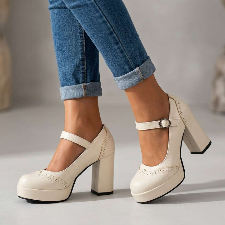Mia Owen Brogue Heels