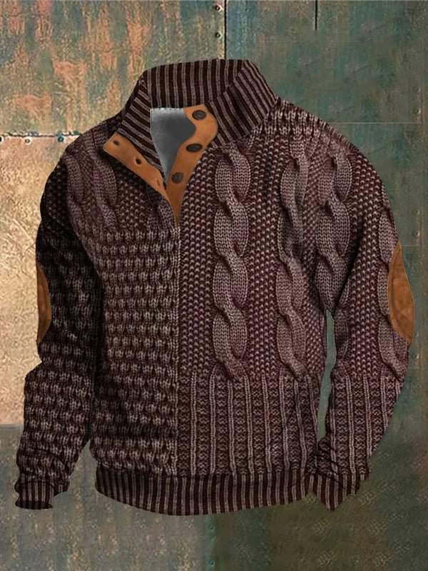 Georges™ | Pull Imprimé Vintage