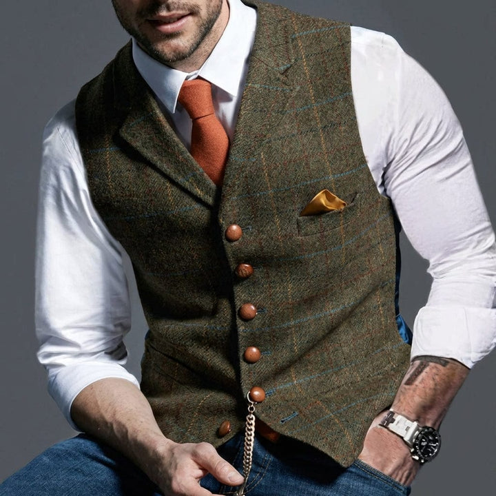 Louis l Tweed Vest