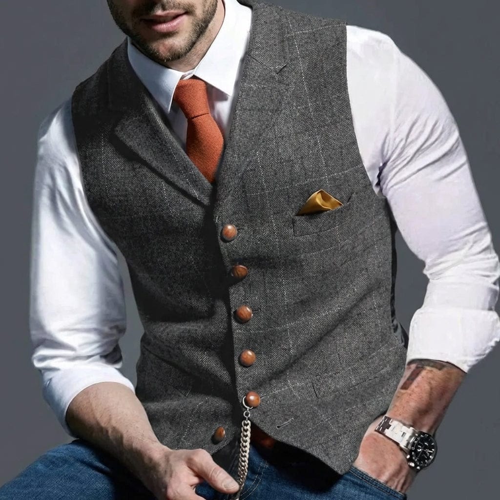 Louis l Tweed Vest