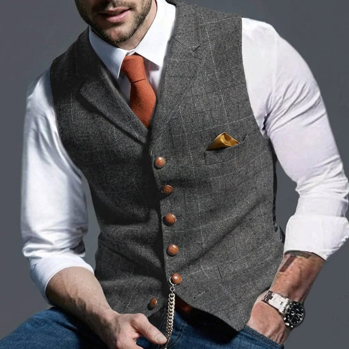Louis l Tweed Vest
