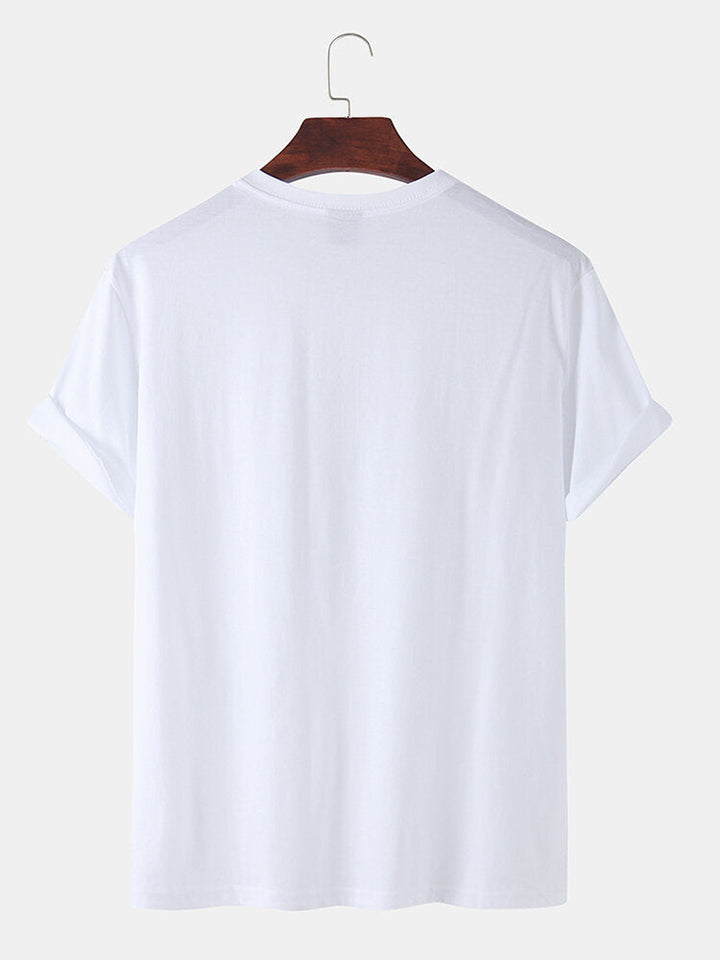 Rood Hart Print T-Shirt