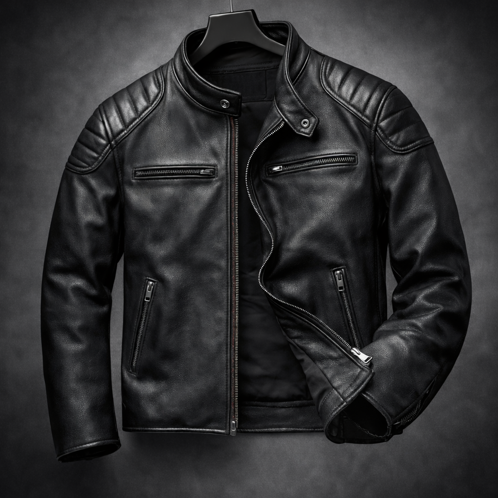 Charles l Leather Jacket