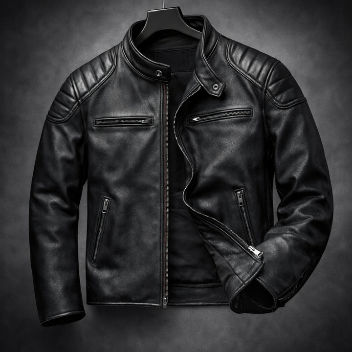 Charles l Leather Jacket