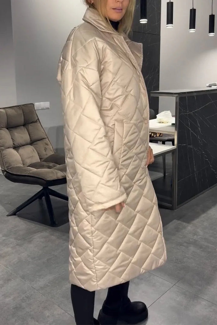 Emerson™ – Quilted Coat for Bold Winter Elegance