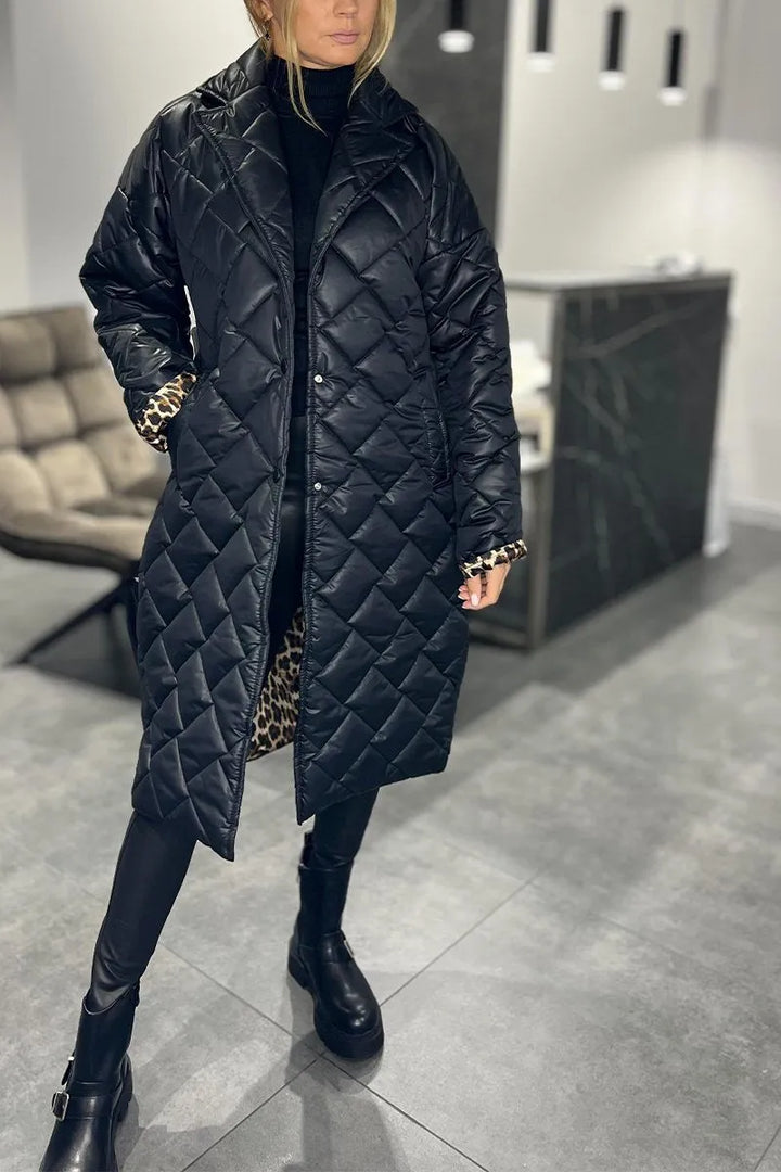 Emerson™ – Quilted Coat for Bold Winter Elegance