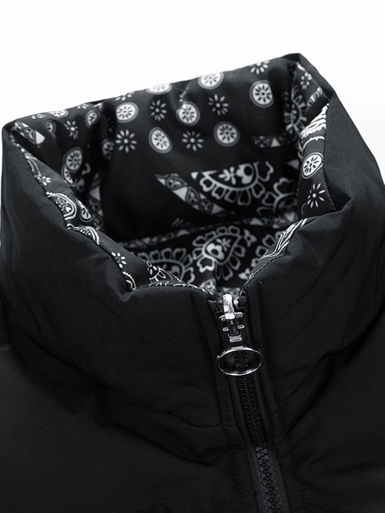 Omkeerbare Paisley Pufferjas
