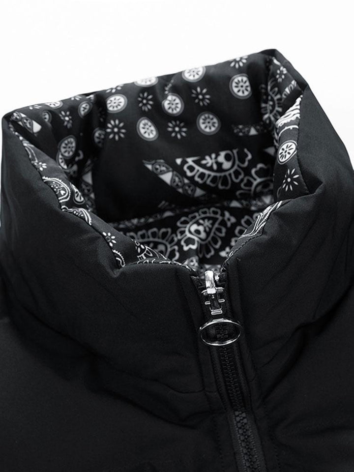 Omkeerbare Paisley Pufferjas