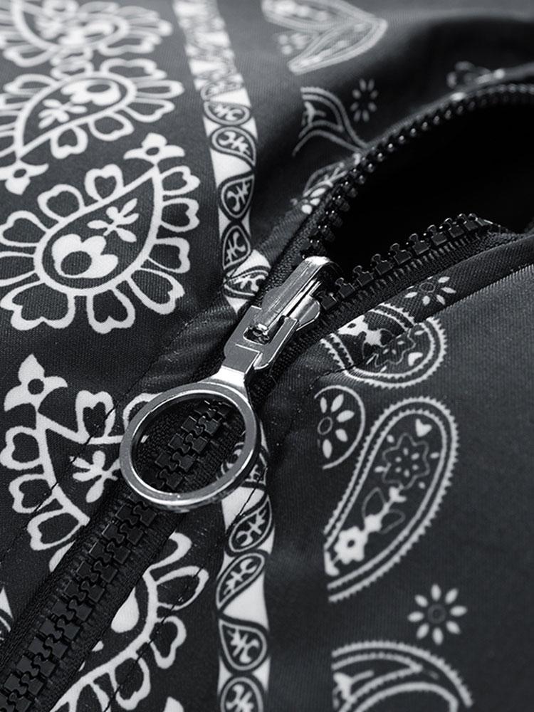 Omkeerbare Paisley Pufferjas