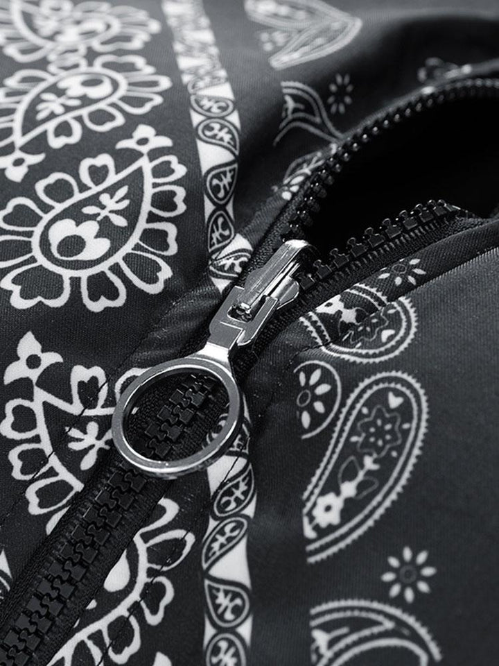 Omkeerbare Paisley Pufferjas