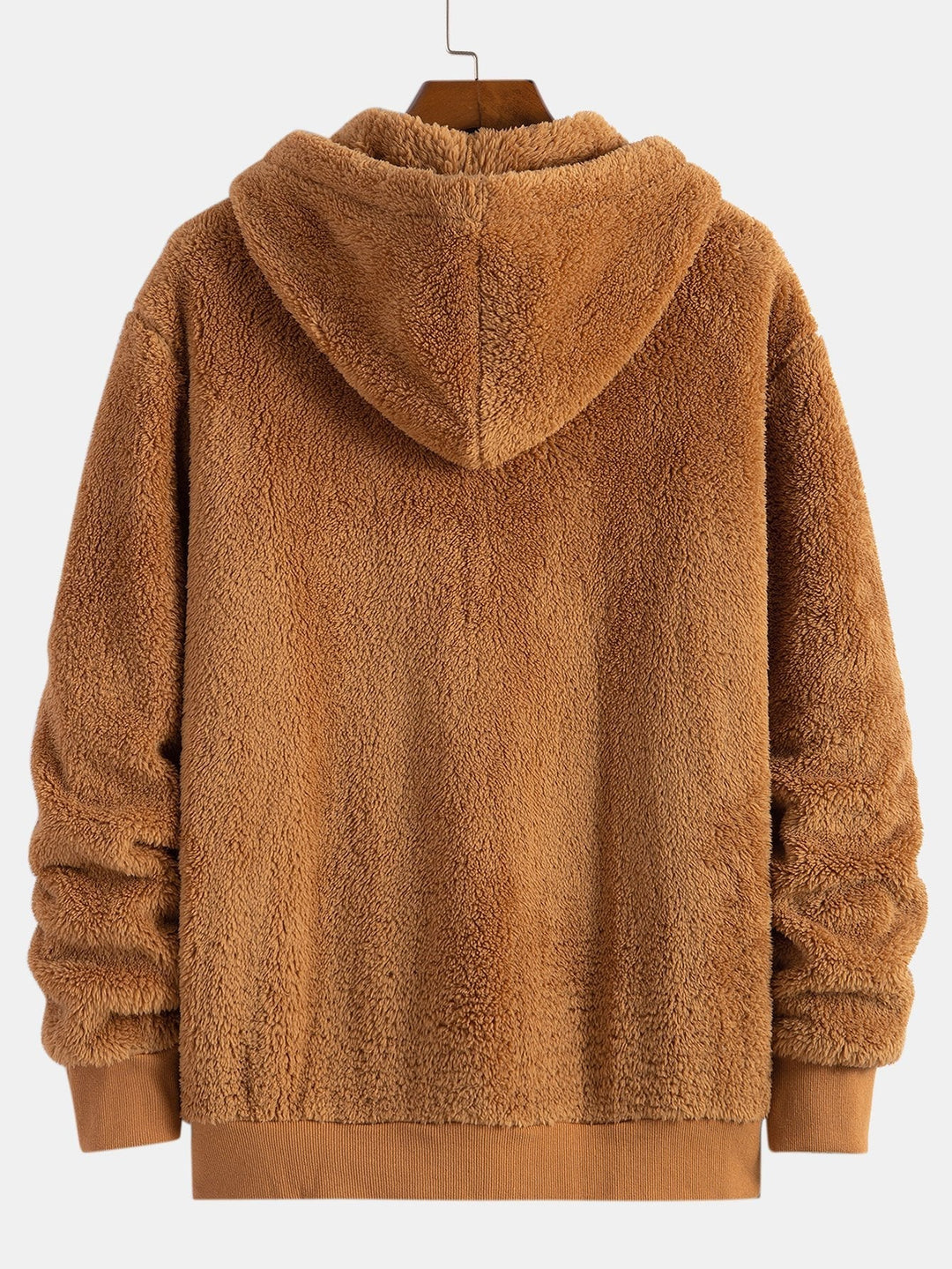 Teddy Zip Up Hooded Coat & Teddy Jogger Pants