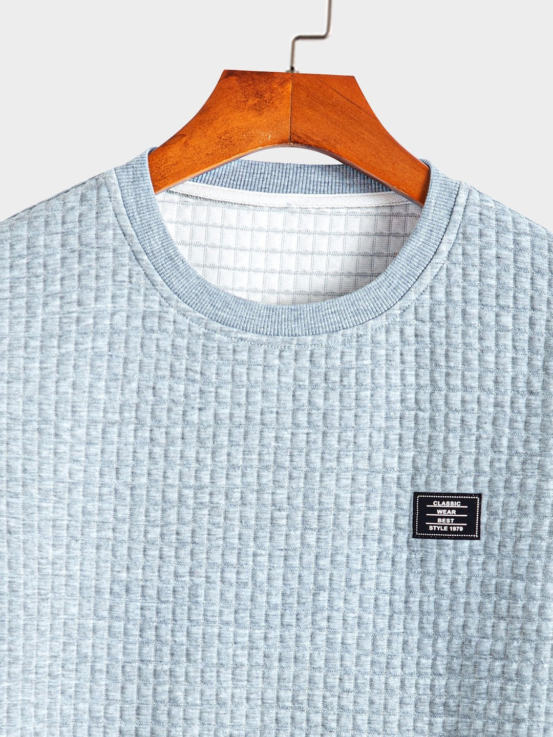 Korte Mouw Wafel Boog Hem T-Shirt & Shorts