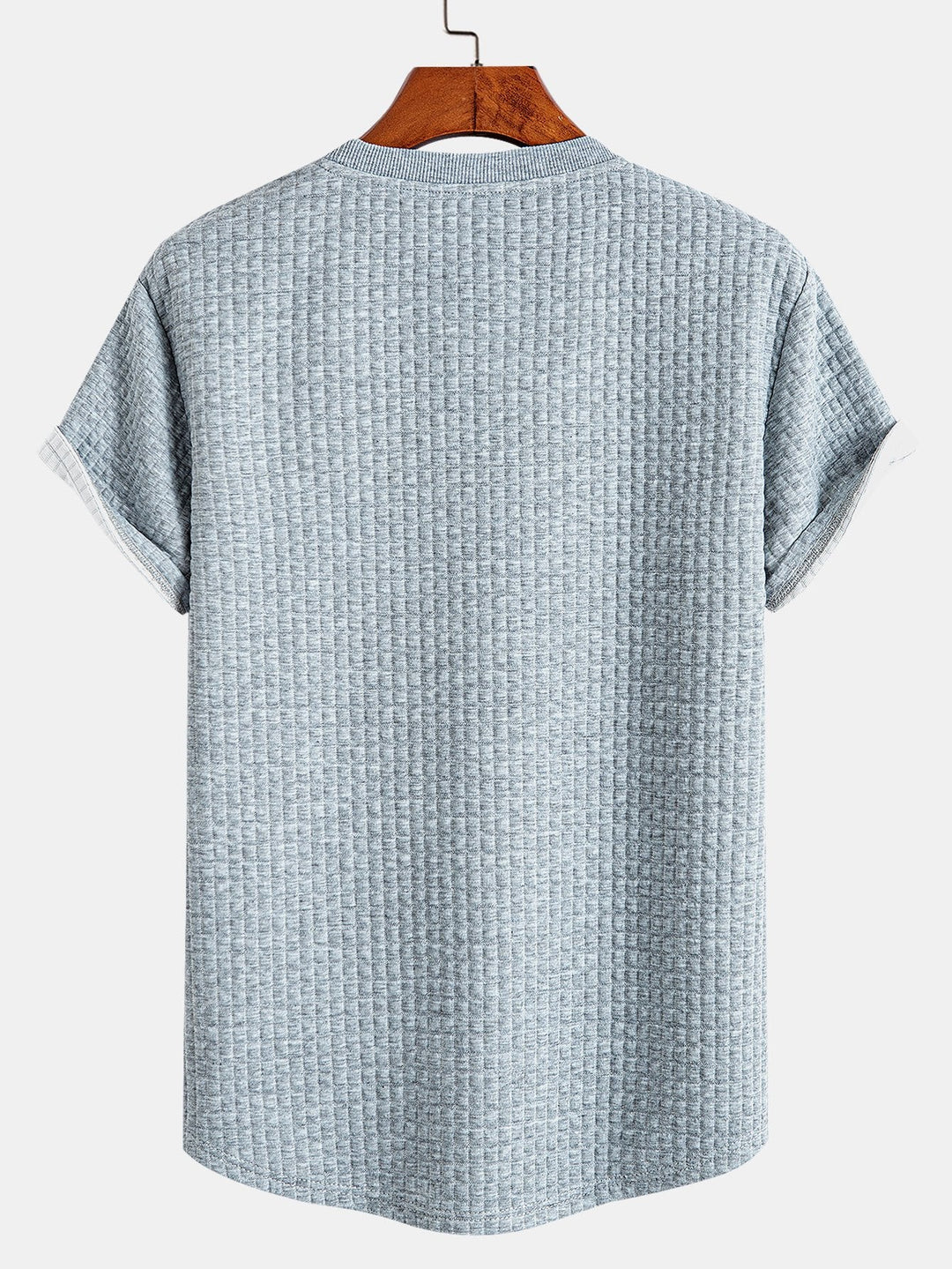 Korte Mouw Wafel Boog Hem T-Shirt & Shorts
