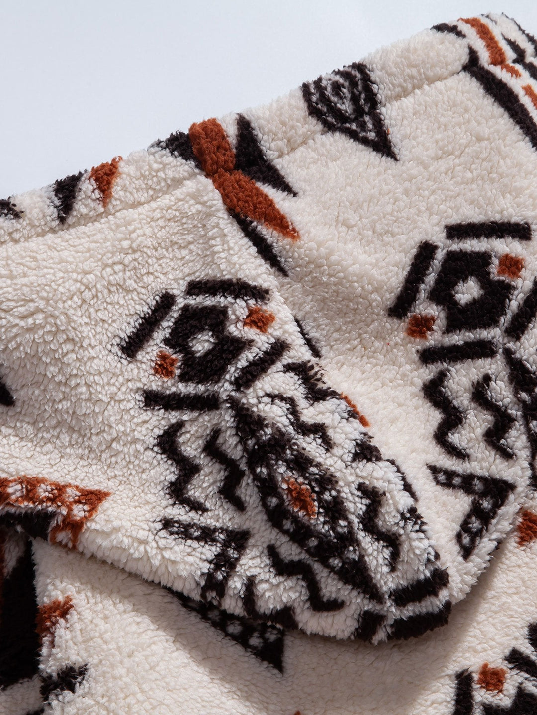 Azteekse Print Teddy Hoodie & Joggingbroek