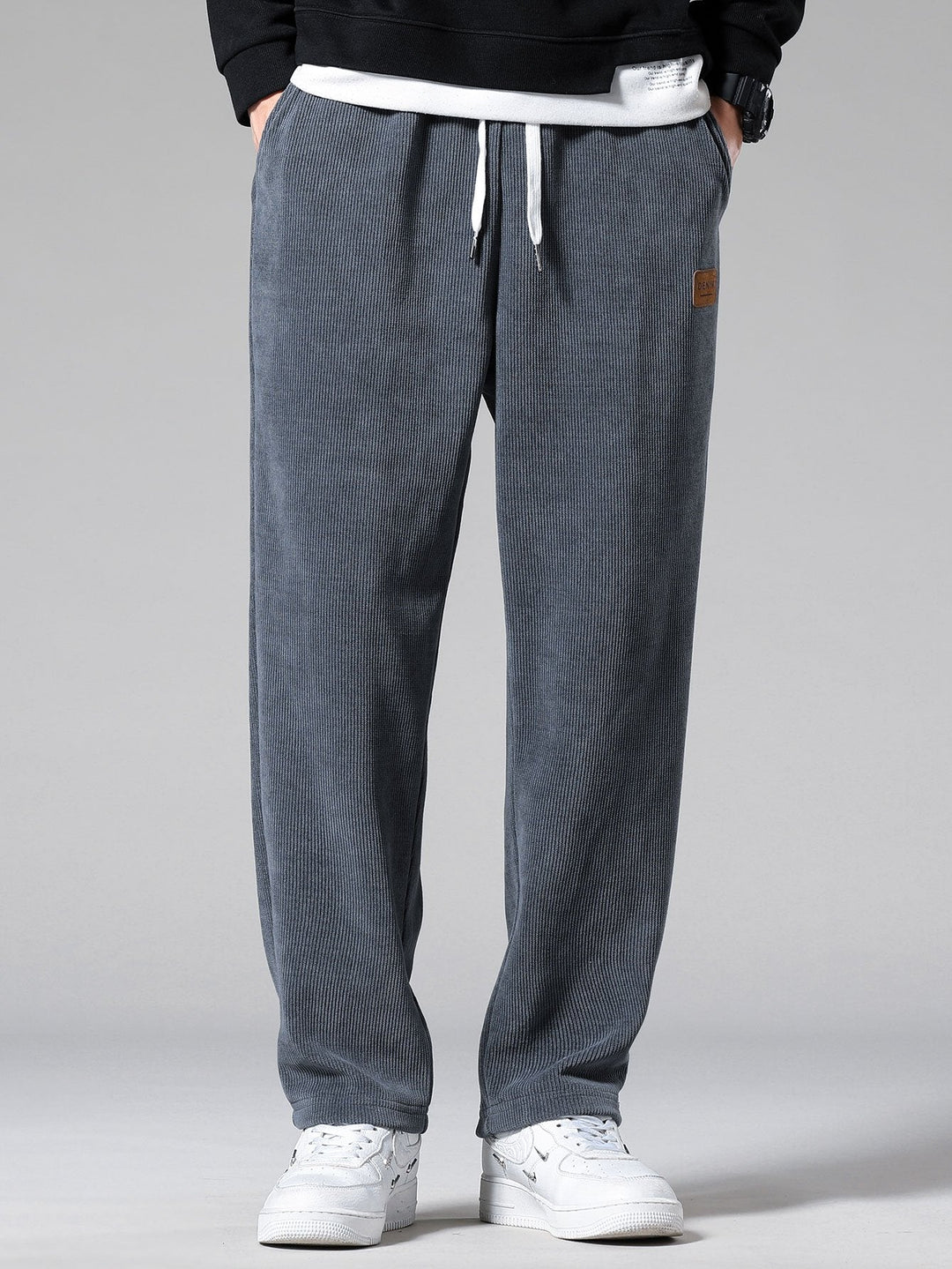 Rechtafstaande Corduroy Broek