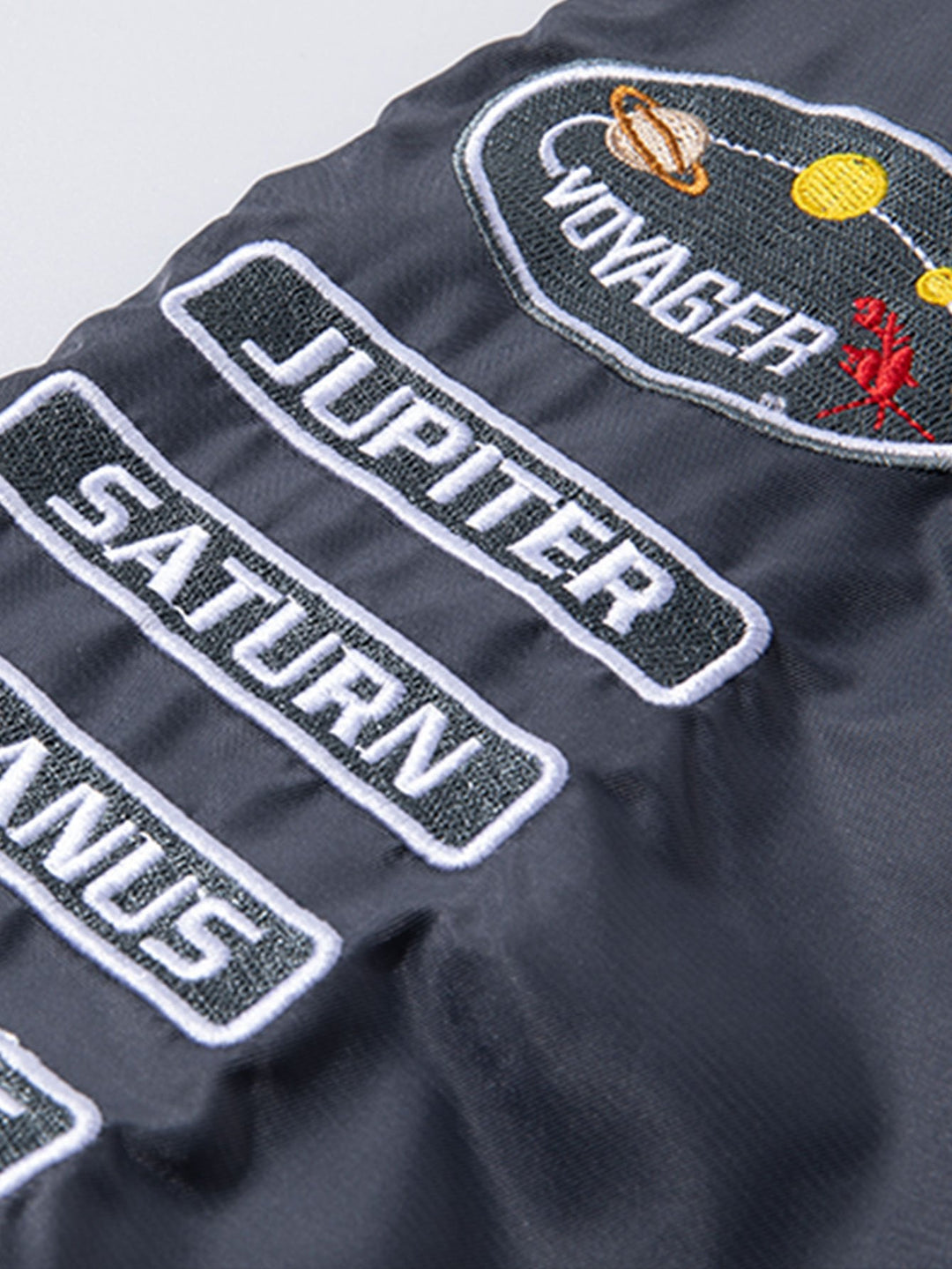 Reversible NASA Geborduurde Patch Bomberjack