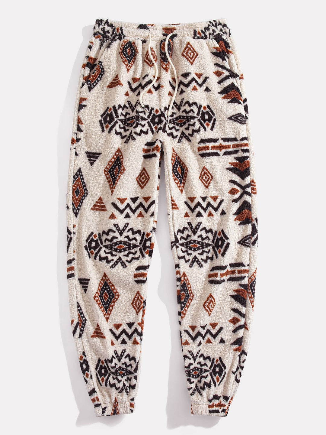 Azteekse Print Teddy Hoodie & Joggingbroek