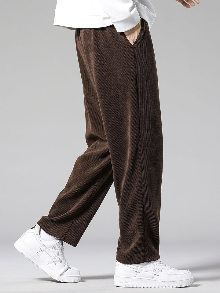 Rechtafstaande Corduroy Broek