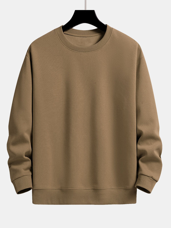 Basis Relax Fit Crew Neck Sweatshirt & Joggingbroek