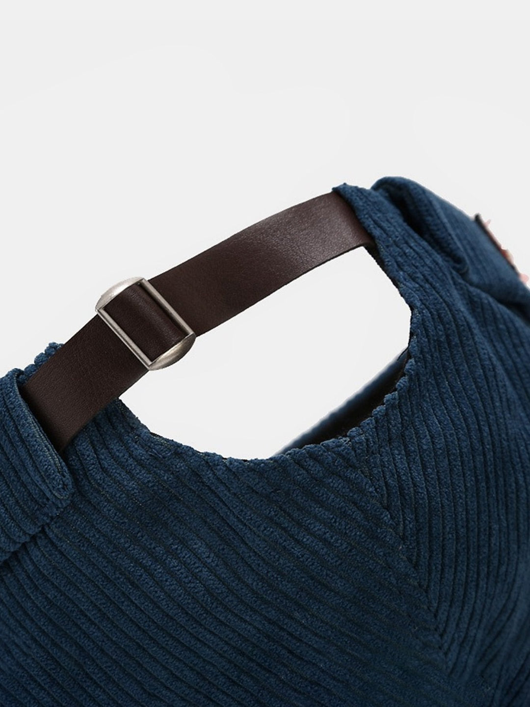 Japanse Harajuku-stijl corduroy hoed zonder rand