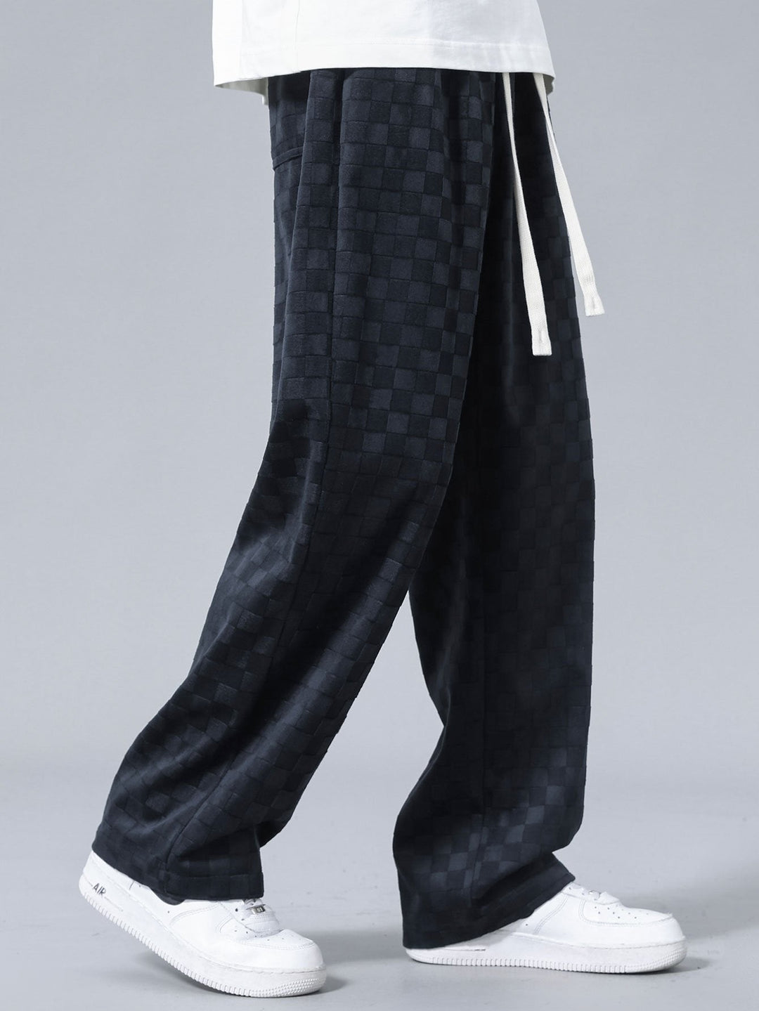 Gekruiste Rechte Pantalon