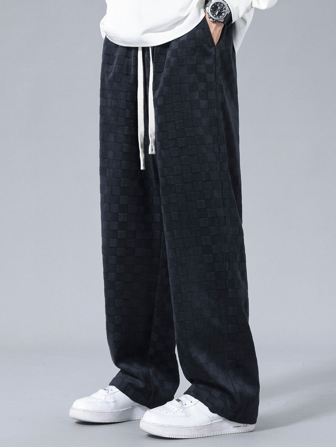 Gekruiste Rechte Pantalon