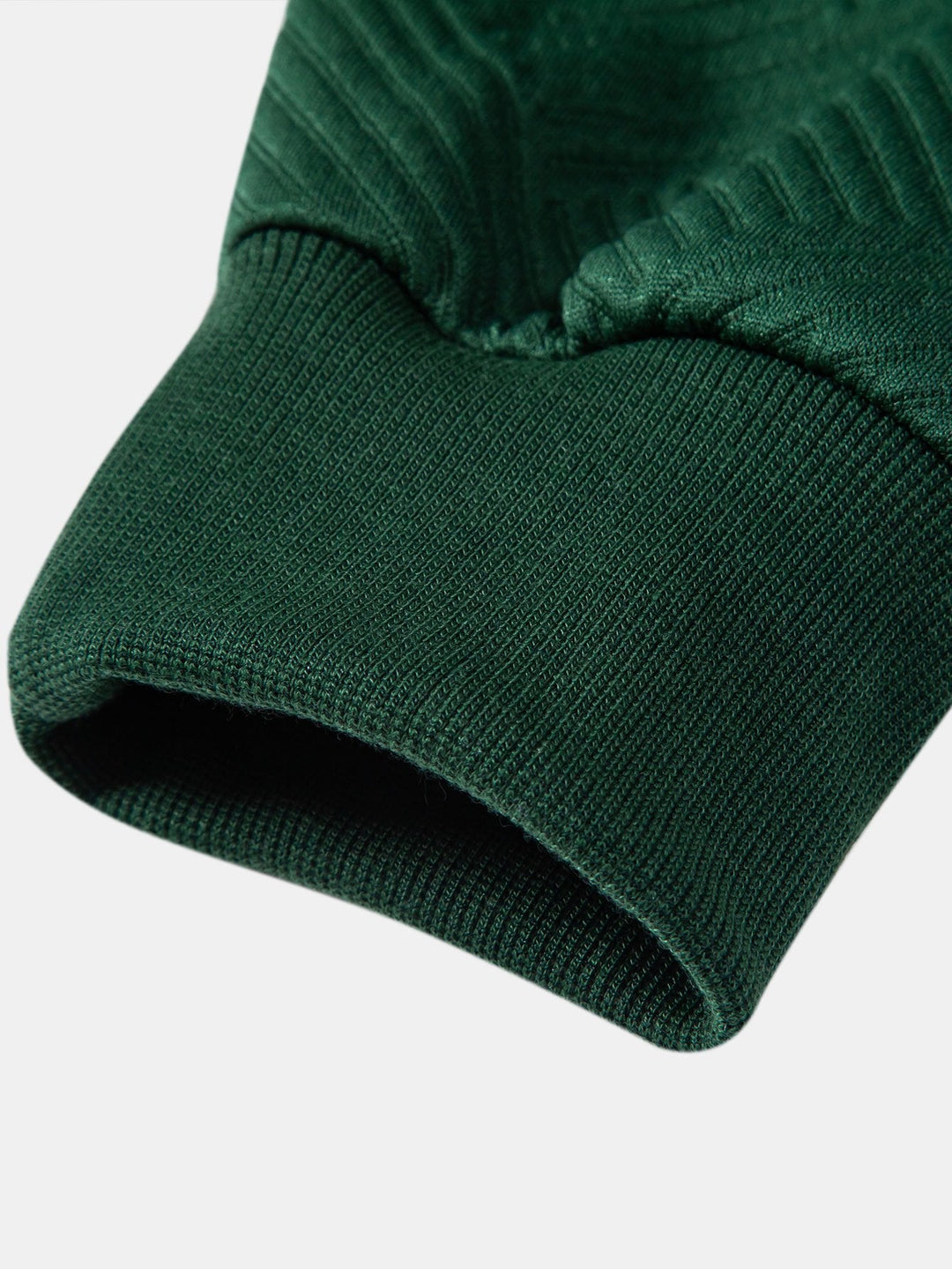 Relax Fit Geometrisch Gestreept Sweatshirt & Trekkoord Corduroy Cargo Jogger Broek