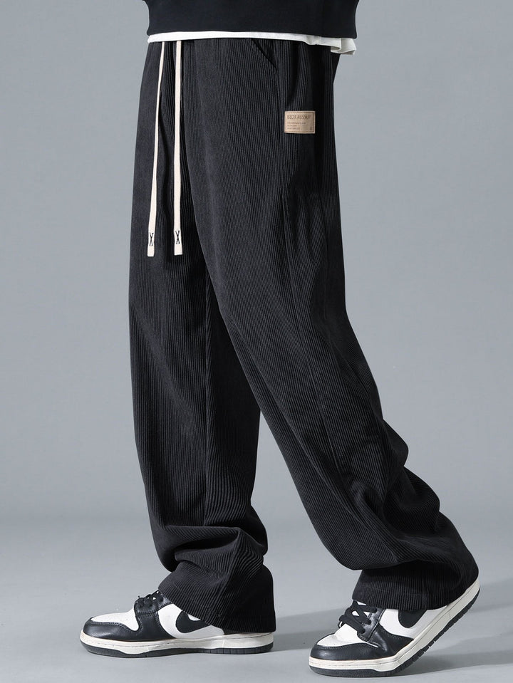 Rechtafstaande Corduroy Broek