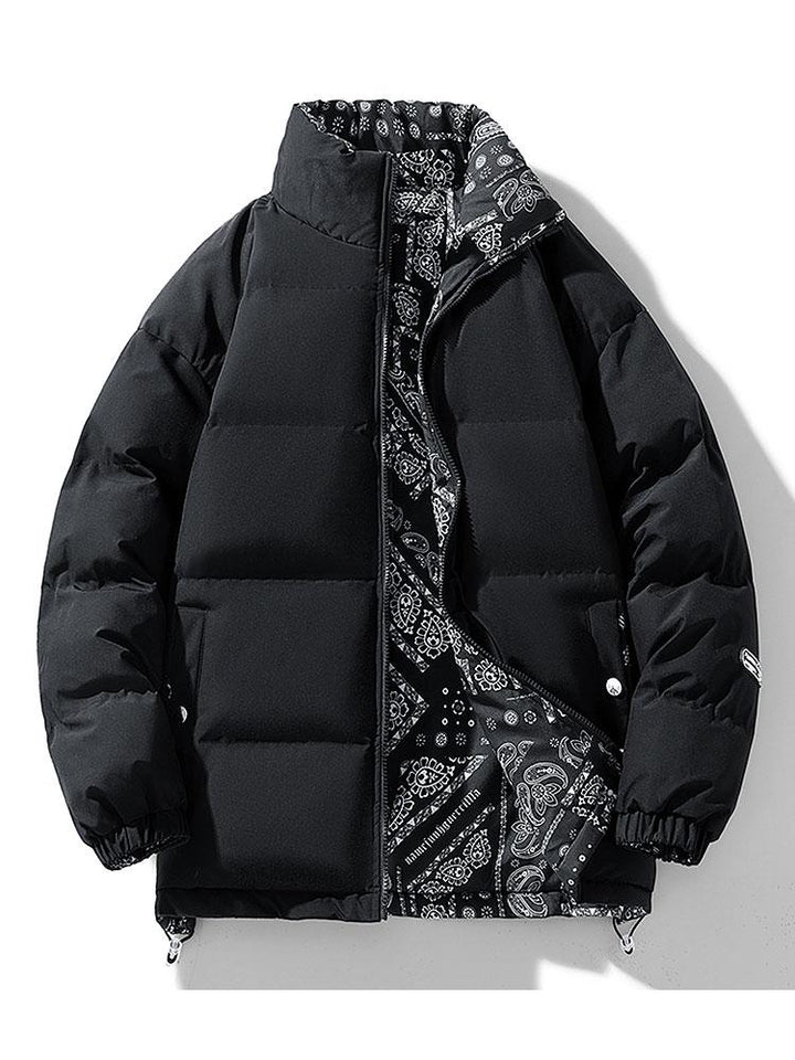 Omkeerbare Paisley Pufferjas