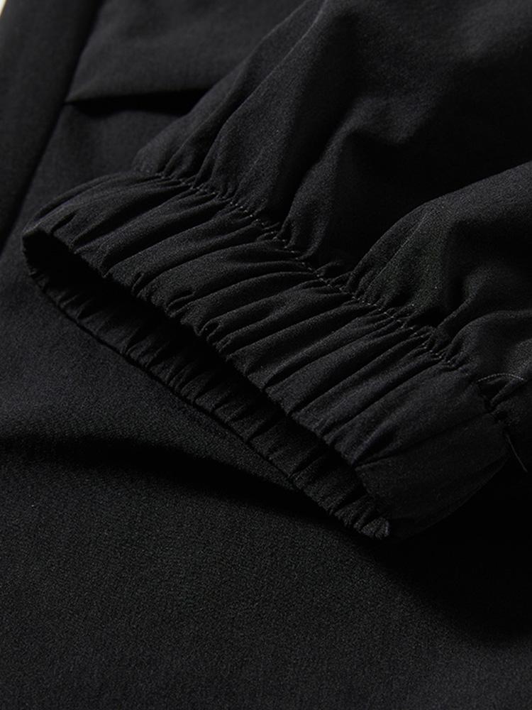 Elastische Taille Parachute Cargo Broek