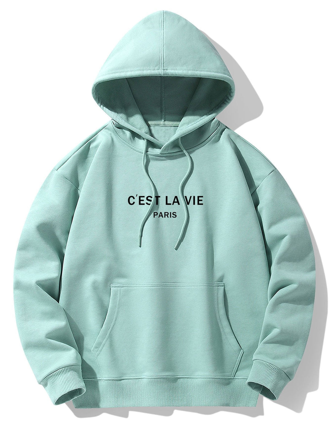 Paris Print Katoenmix Hoodie & Joggingbroek