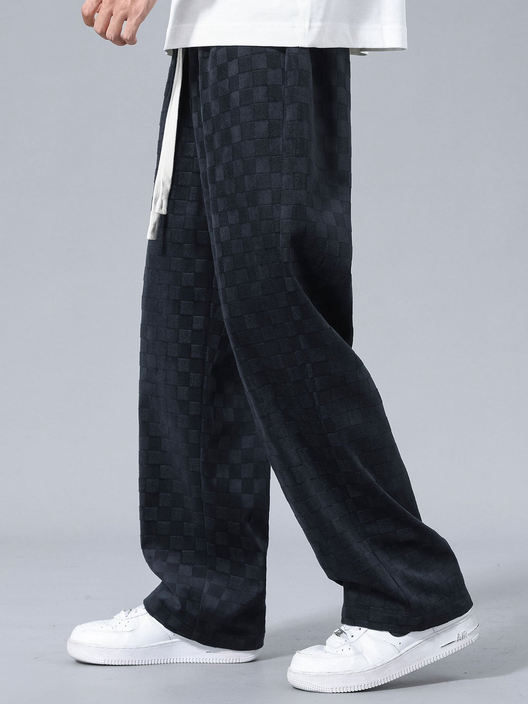 Gekruiste Rechte Pantalon