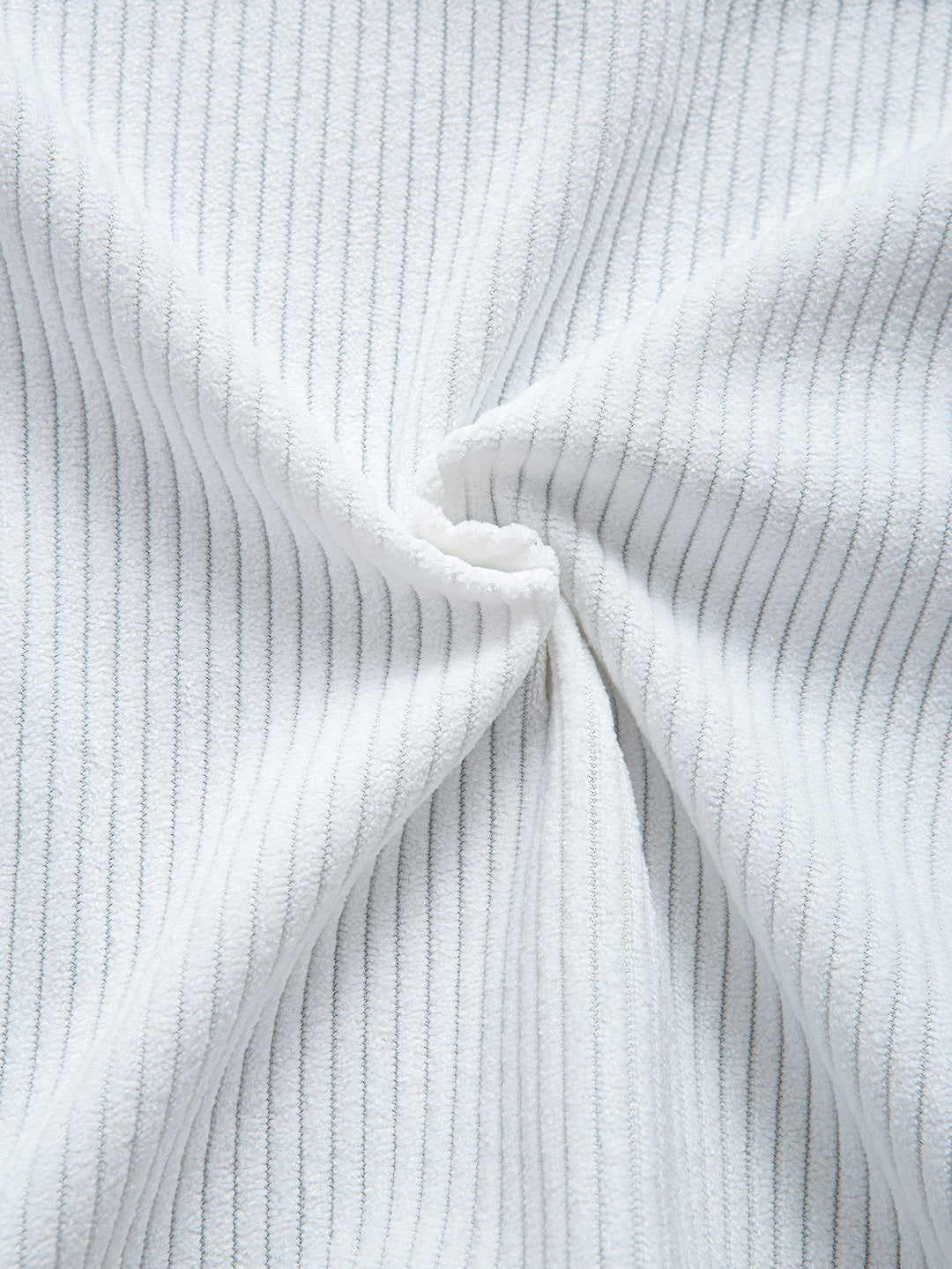 Kleur Blok Corduroy Shirt Met Zakken