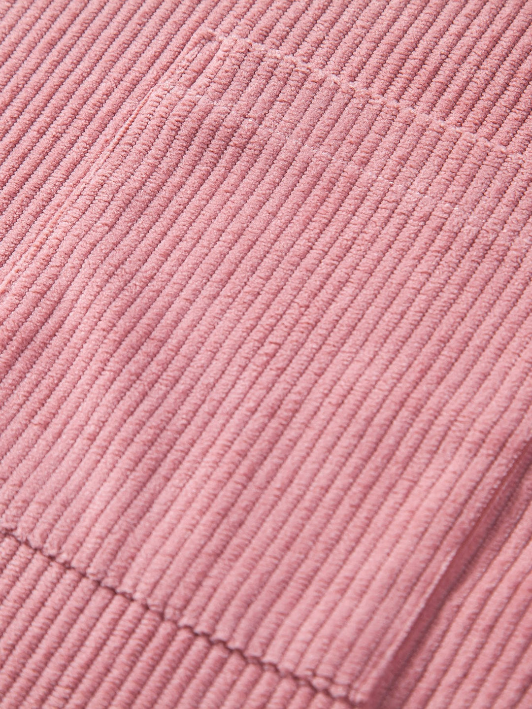 Corduroy Oversized T-shirt With Pocket & Shorts