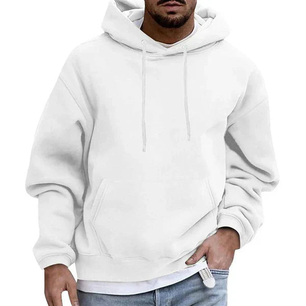 Zachte Katoenen Hoodie voor Mannen