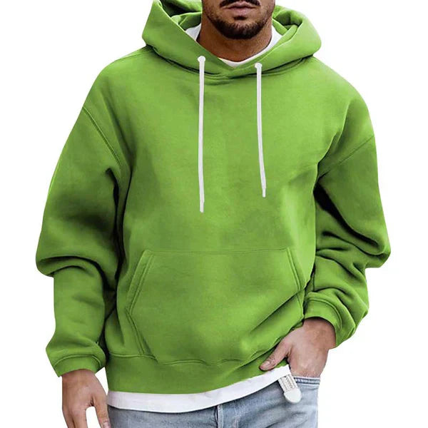 Zachte Katoenen Hoodie voor Mannen