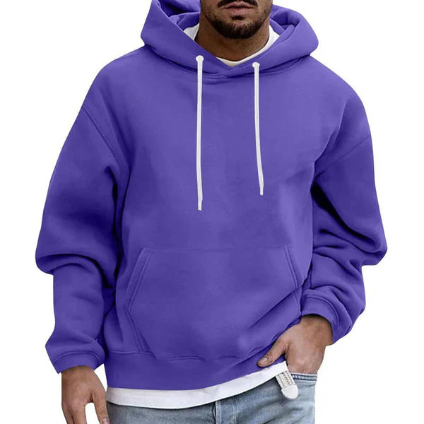 Zachte Katoenen Hoodie voor Mannen