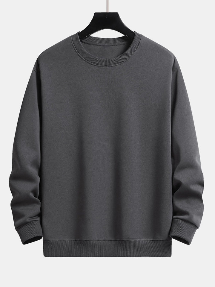 Basis Relax Fit Crew Neck Sweatshirt & Joggingbroek