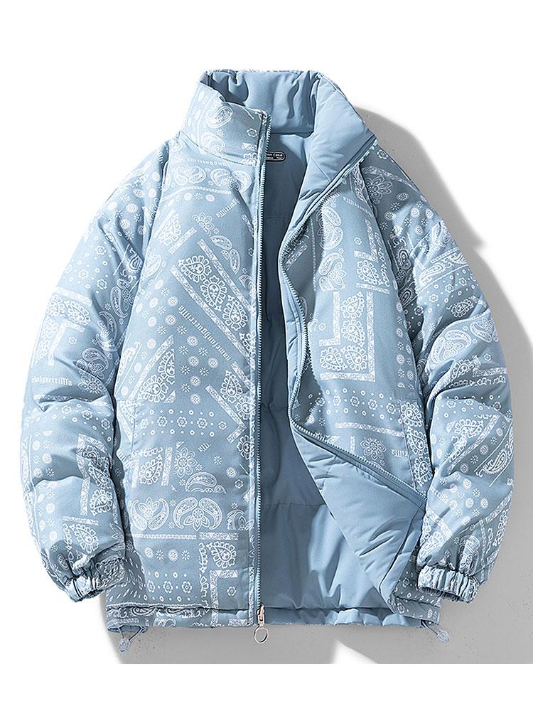 Omkeerbare Paisley Pufferjas