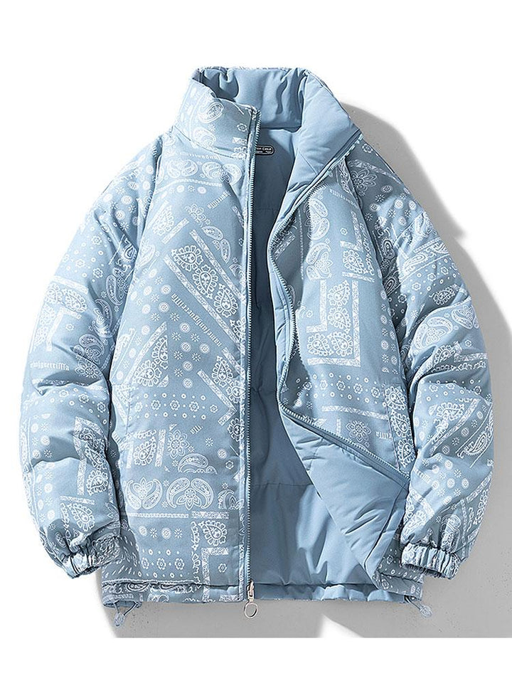 Omkeerbare Paisley Pufferjas