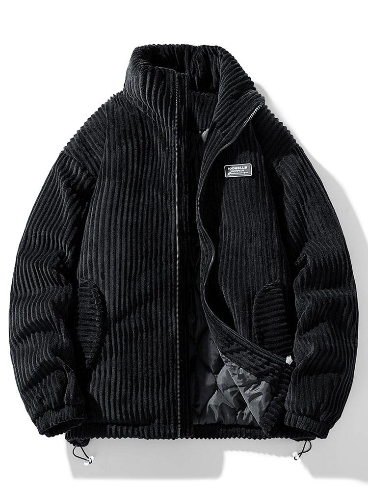 Gevoerde Corduroy Jas