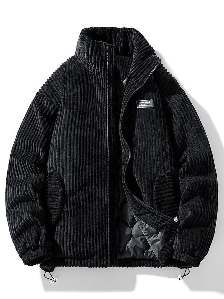 Gevoerde Corduroy Jas