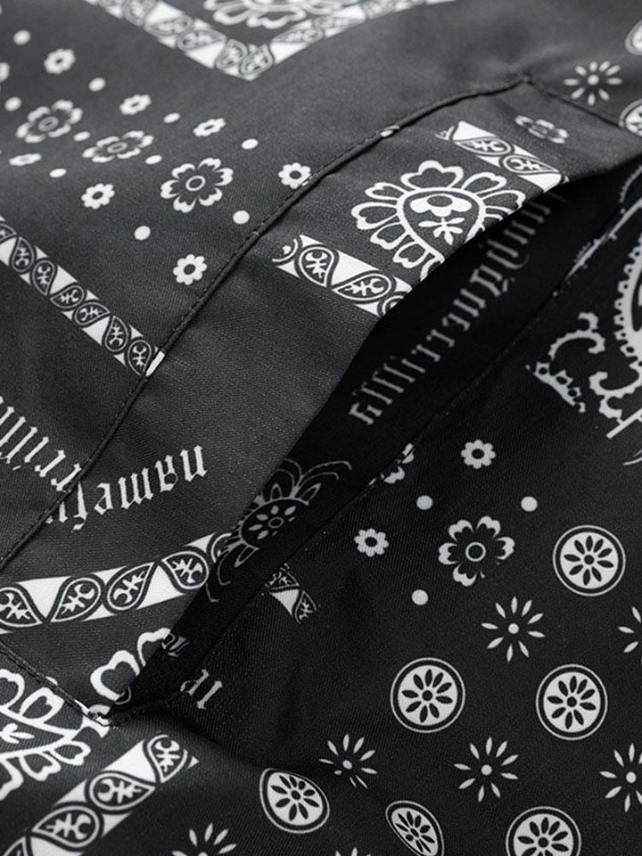 Omkeerbare Paisley Pufferjas