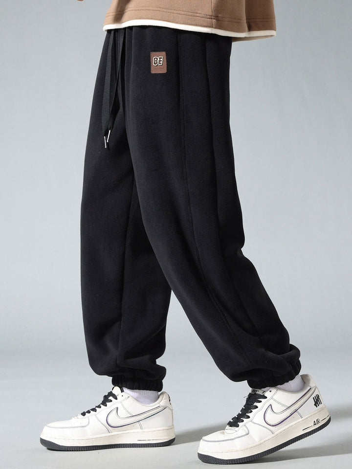 Teddy Voering Pool Fleece Joggingbroek