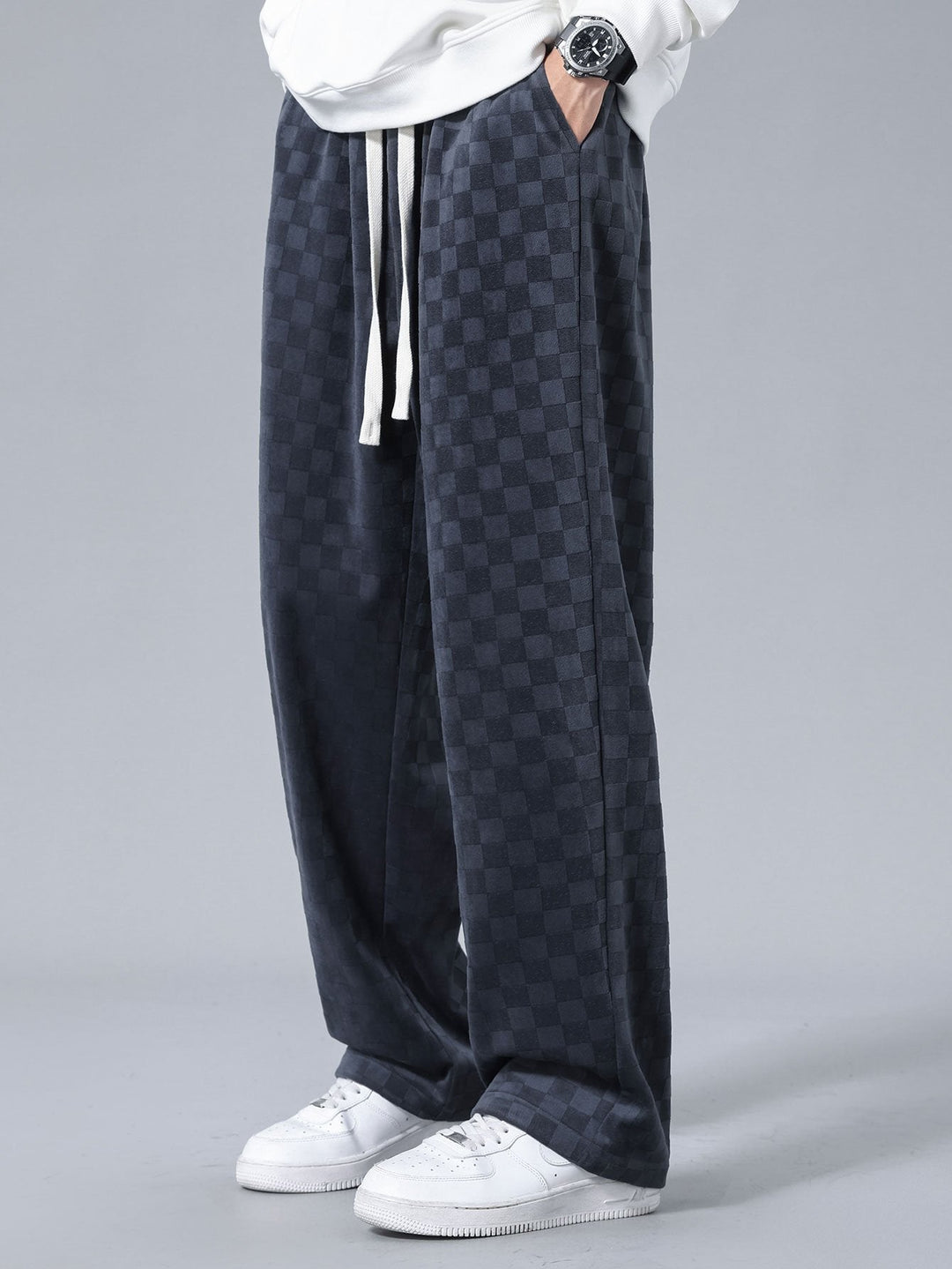 Gekruiste Rechte Pantalon