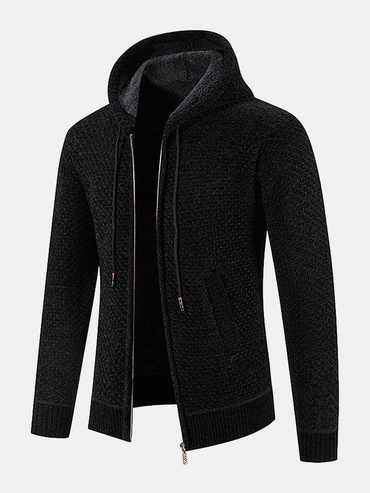 Teddy Gevoerde Textuur Hoodie