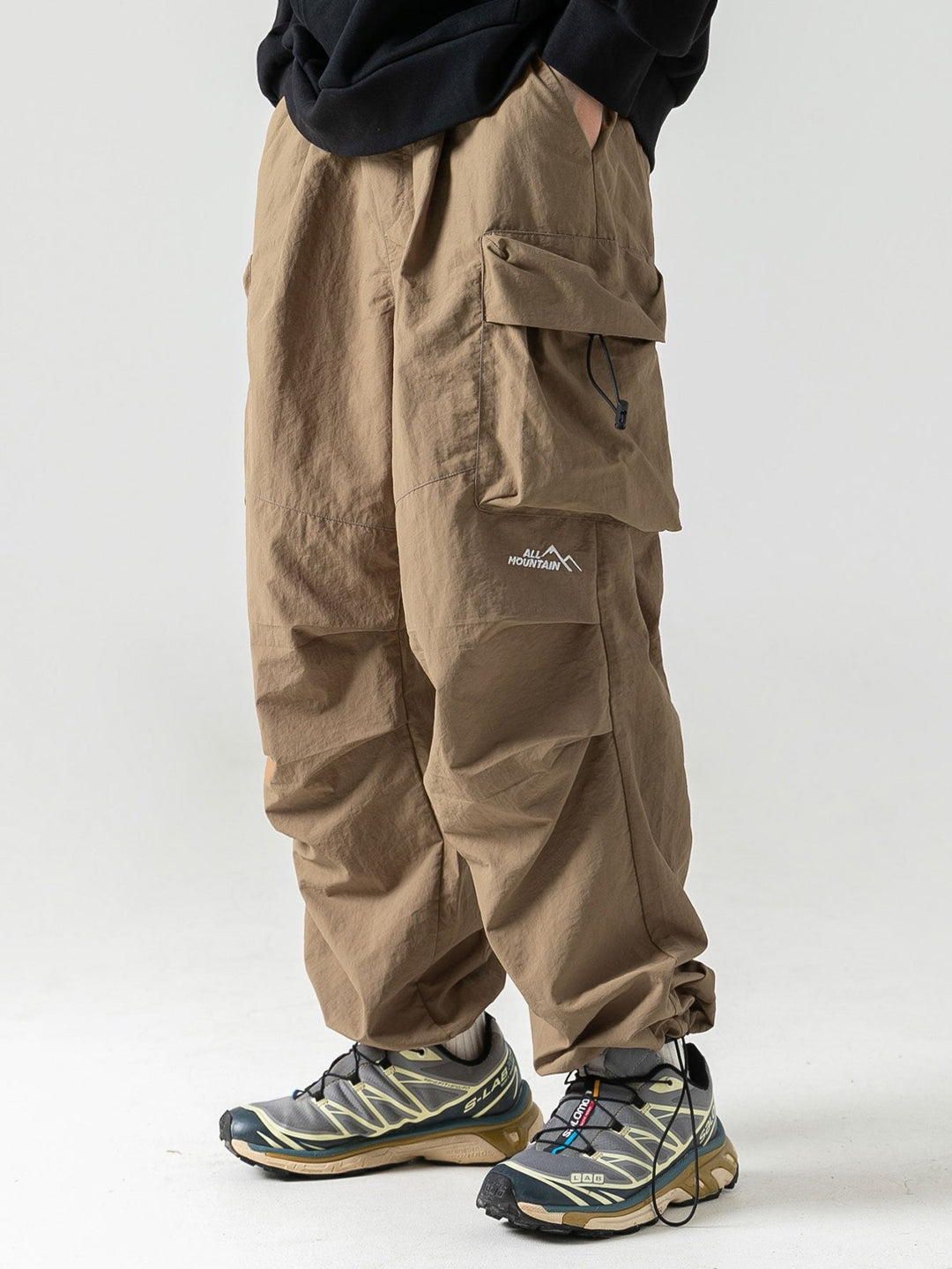Waterafstotende parachute broek